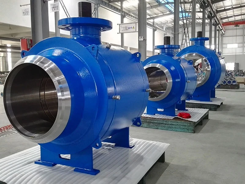 Pumps and valves paint booth