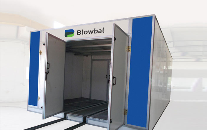 Industrial drying diesel oven